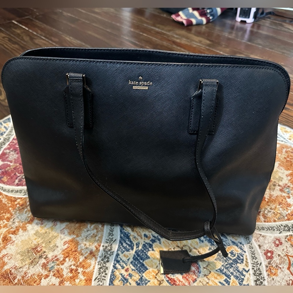 Kate Spade Black Leather Handbag
